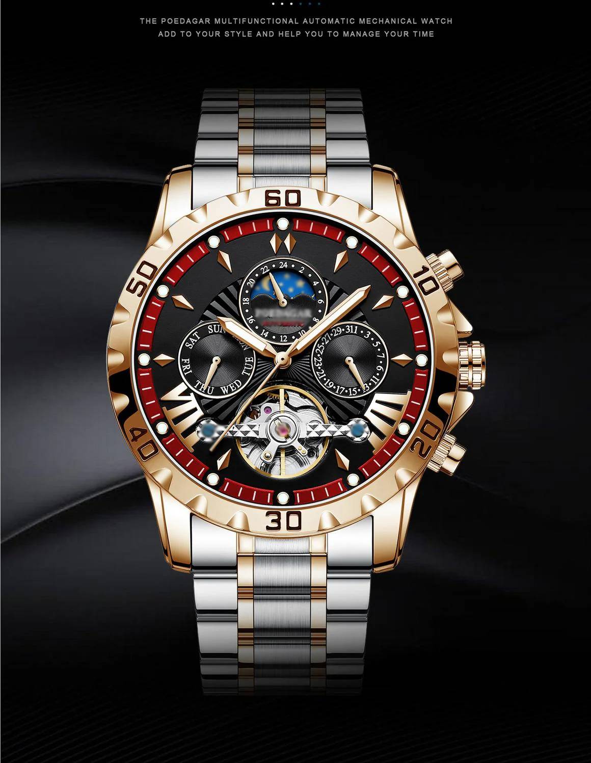 ⌚💧Montres mécaniques automatiques étanches - Nouvelle marque suisse
