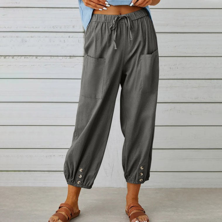 ⏳Spécial à durée limitée⏰Pantalon ample droit à jambe large pour femmes👖