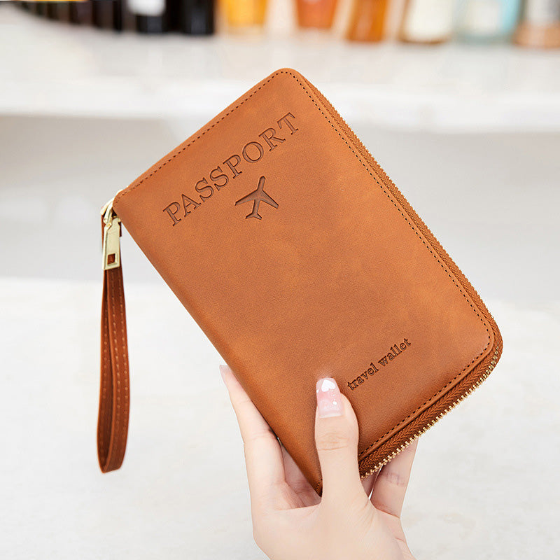 🧳Les indispensables du voyage en 2025✈️Portefeuille multifonctionnel pour passeport RFID👛