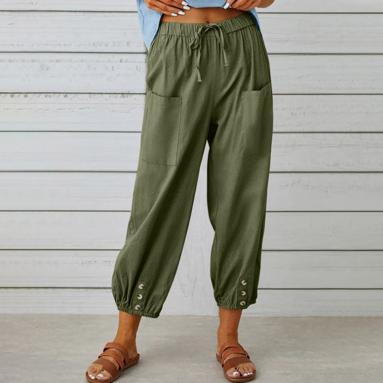 ⏳Spécial à durée limitée⏰Pantalon ample droit à jambe large pour femmes👖