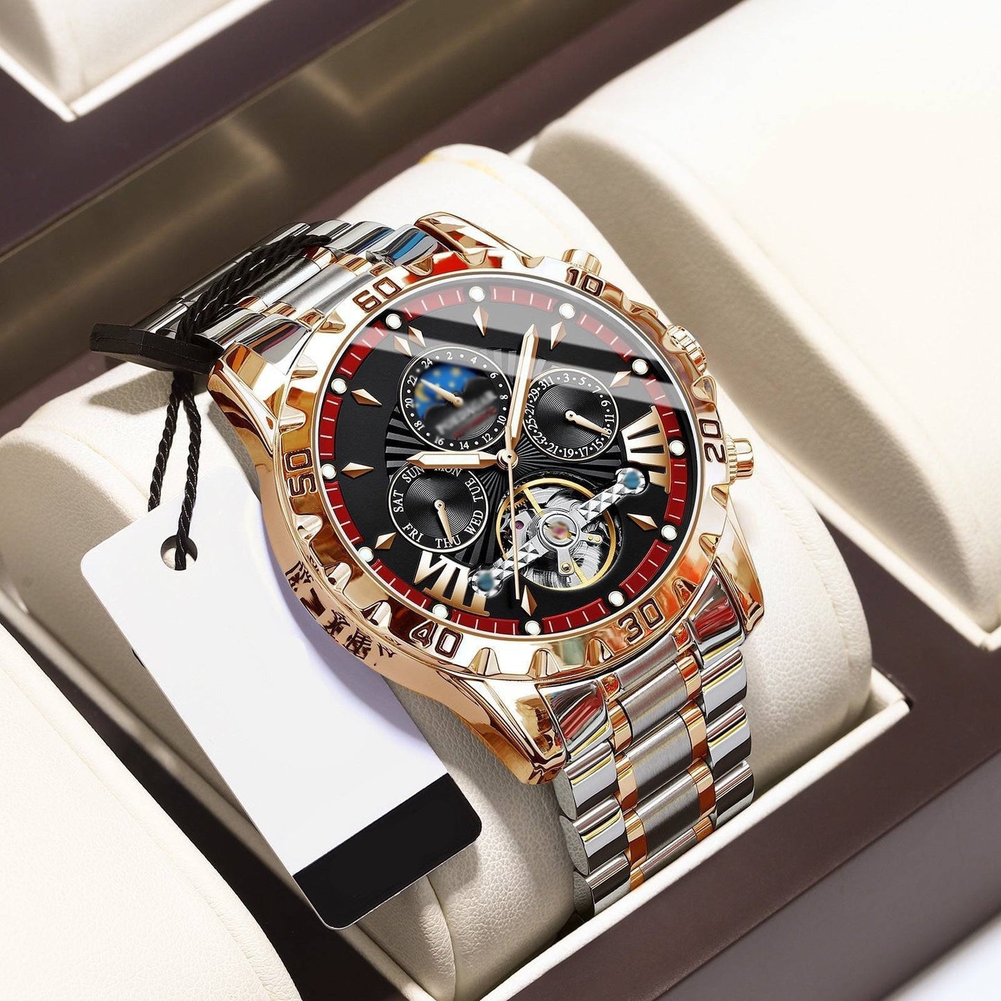 ⌚💧Montres mécaniques automatiques étanches - Nouvelle marque suisse