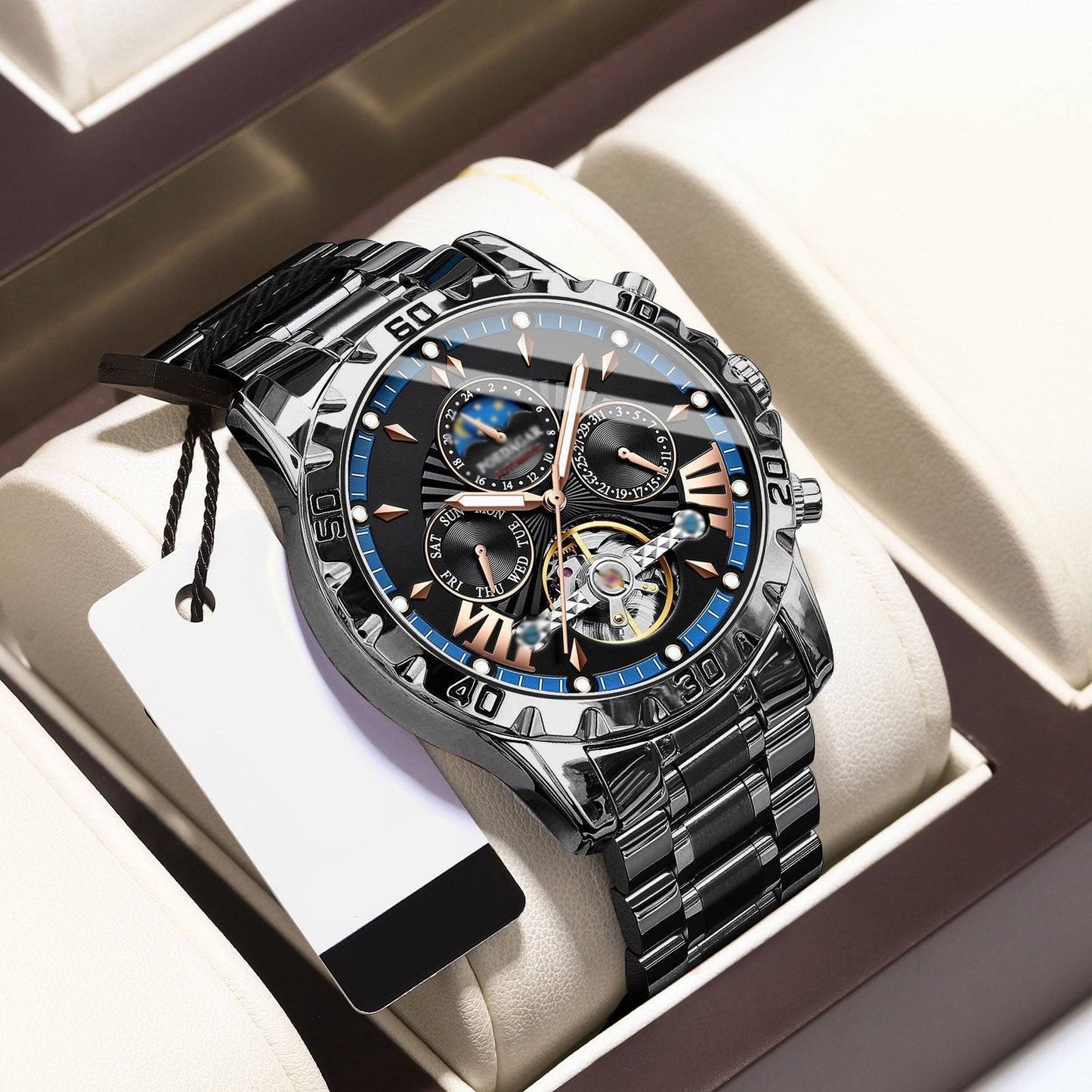 ⌚💧Montres mécaniques automatiques étanches - Nouvelle marque suisse