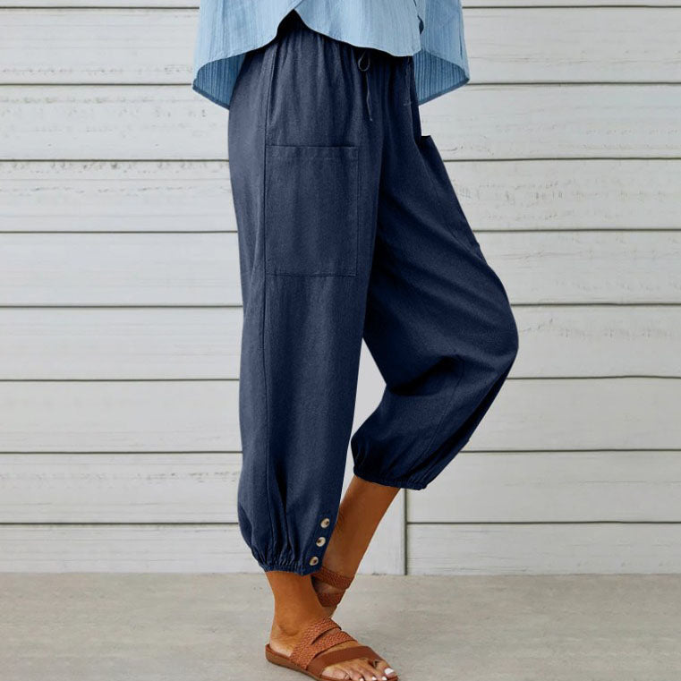 ⏳Spécial à durée limitée⏰Pantalon ample droit à jambe large pour femmes👖