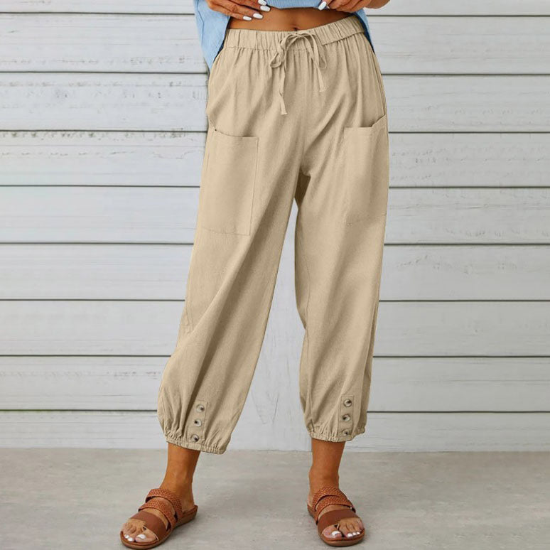 ⏳Spécial à durée limitée⏰Pantalon ample droit à jambe large pour femmes👖