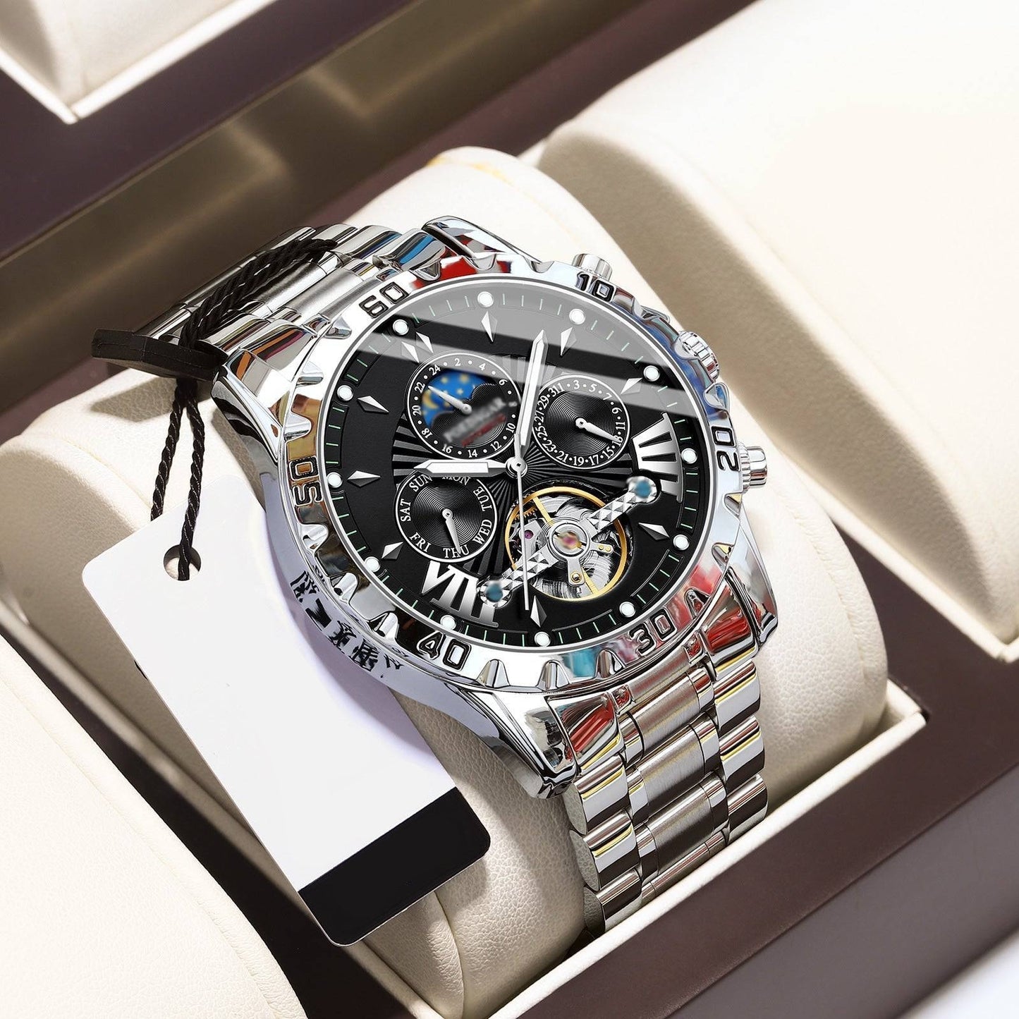 ⌚💧Montres mécaniques automatiques étanches - Nouvelle marque suisse