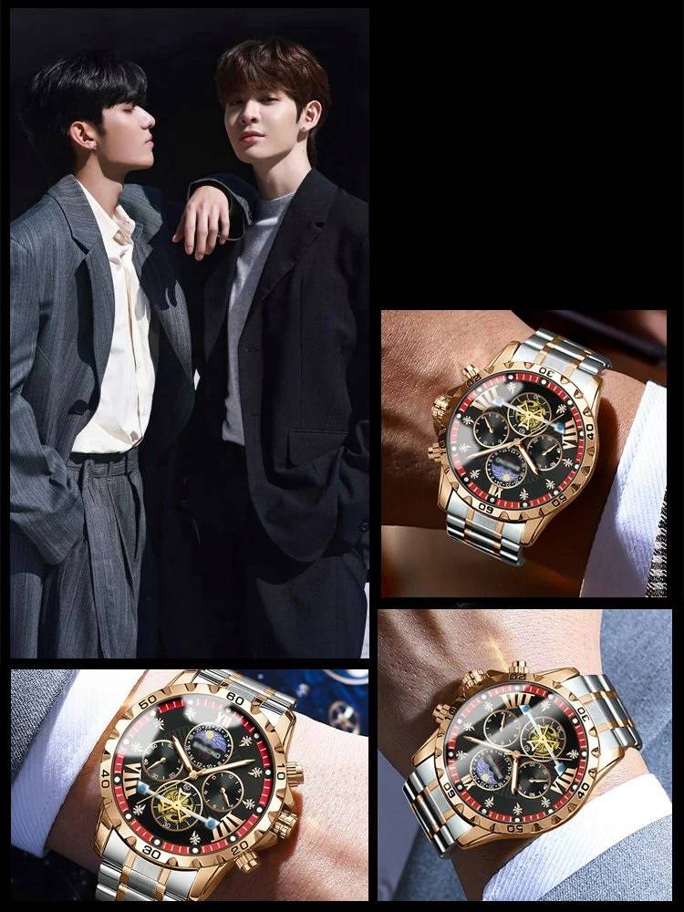 ⌚💧Montres mécaniques automatiques étanches - Nouvelle marque suisse