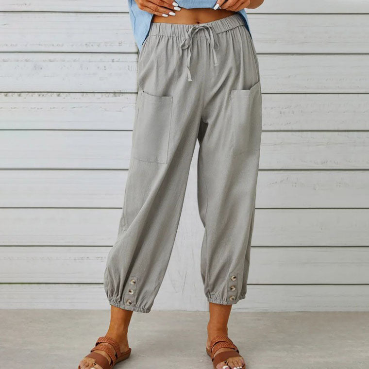 ⏳Spécial à durée limitée⏰Pantalon ample droit à jambe large pour femmes👖