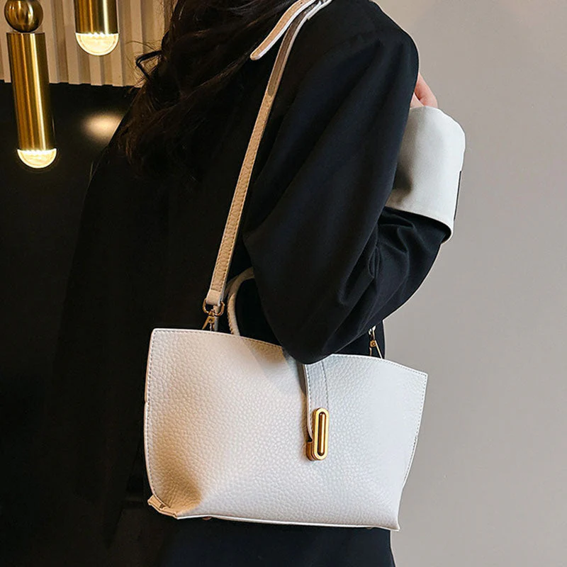 🌸Soldes à -49%🌸💎Sac à main élégant de style français pour femme de couleur unie