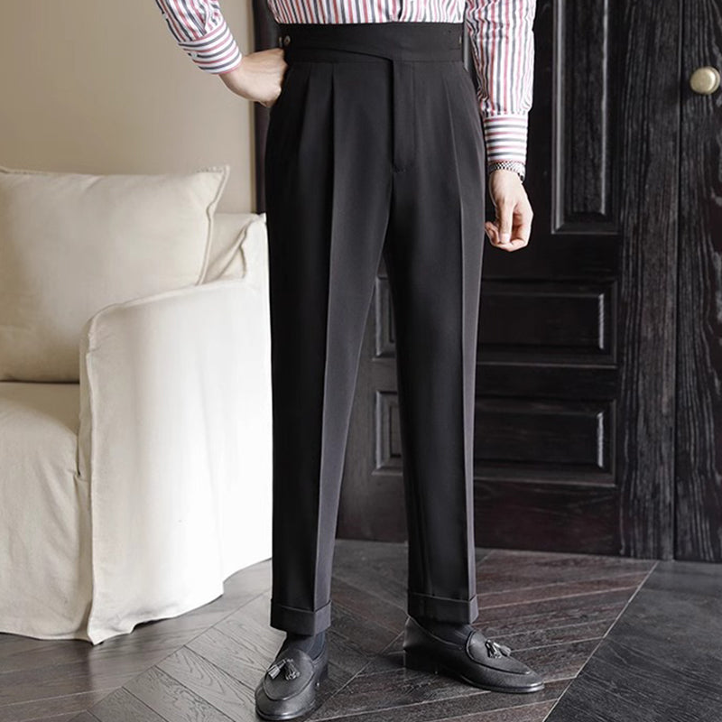 ⏳Spécial à durée limitée⏰Pantalon de costume décontracté vintage pour hommes👖