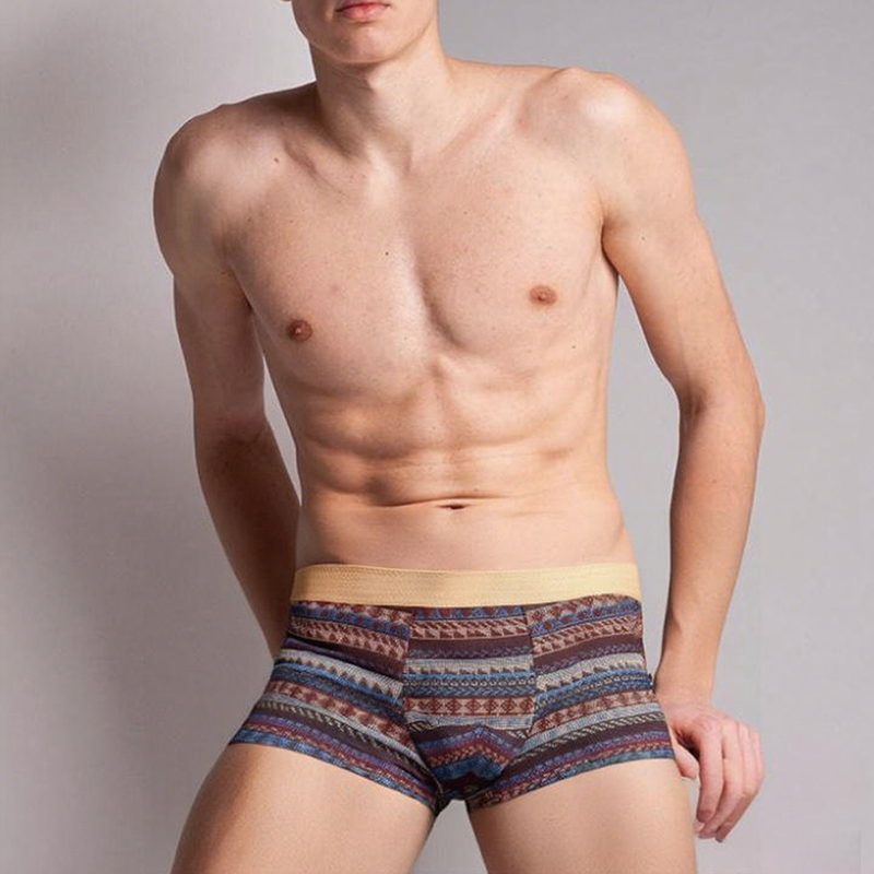 ⏳Spécial à durée limitée⏰Sous-vêtements homme confortables à motifs colorés🩳