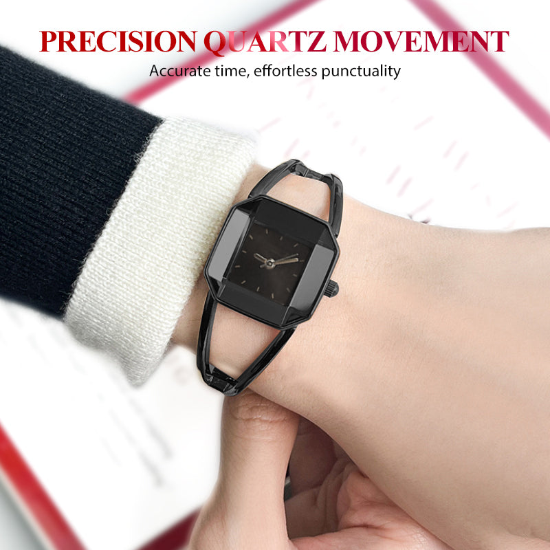 ⏳Spécial à durée limitée⏰Montre quartz minimaliste à cadran carré⌚