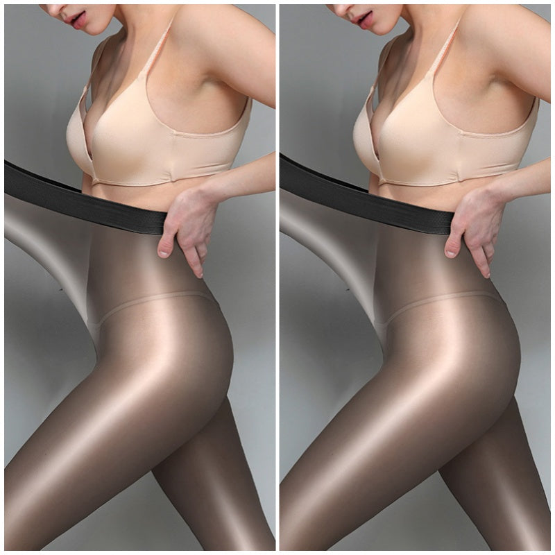 💜Achetez 2 Obtenez 1 Gratuit💜Collants transparents brillants pour femmes