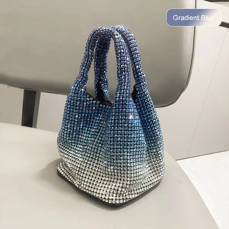 ⏳Spécial à durée limitée⏰Sac à main femme en strass de type bucket💎