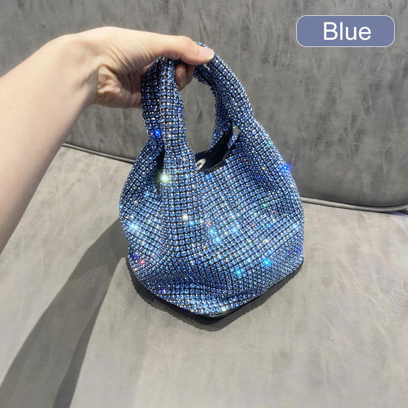 ⏳Spécial à durée limitée⏰Sac à main femme en strass de type bucket💎
