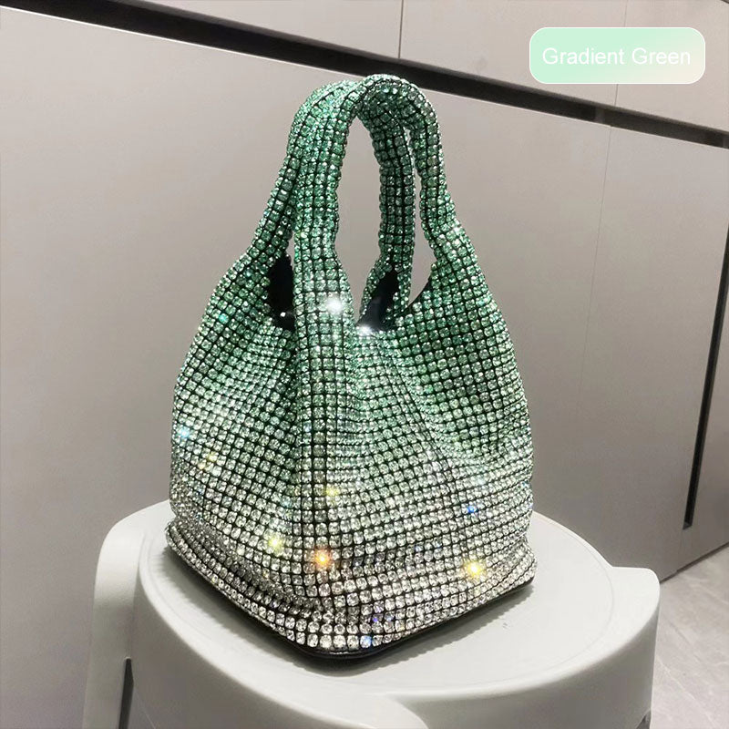 ⏳Spécial à durée limitée⏰Sac à main femme en strass de type bucket💎