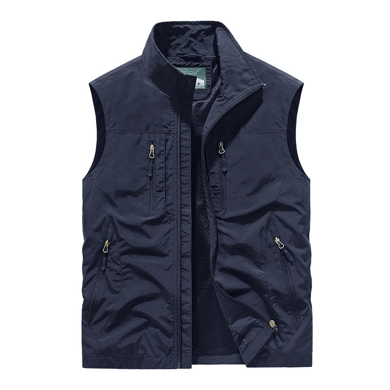 ⏳Spécial à durée limitée⏰Veste sans manches oversize pour homme avec poches🧥👕