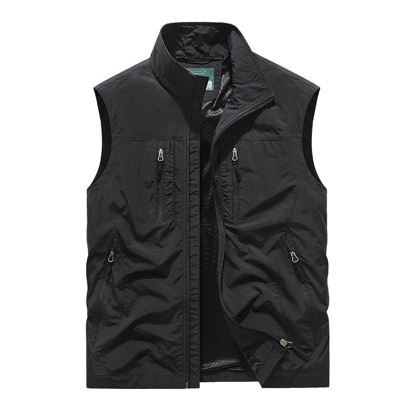 ⏳Spécial à durée limitée⏰Veste sans manches oversize pour homme avec poches🧥👕