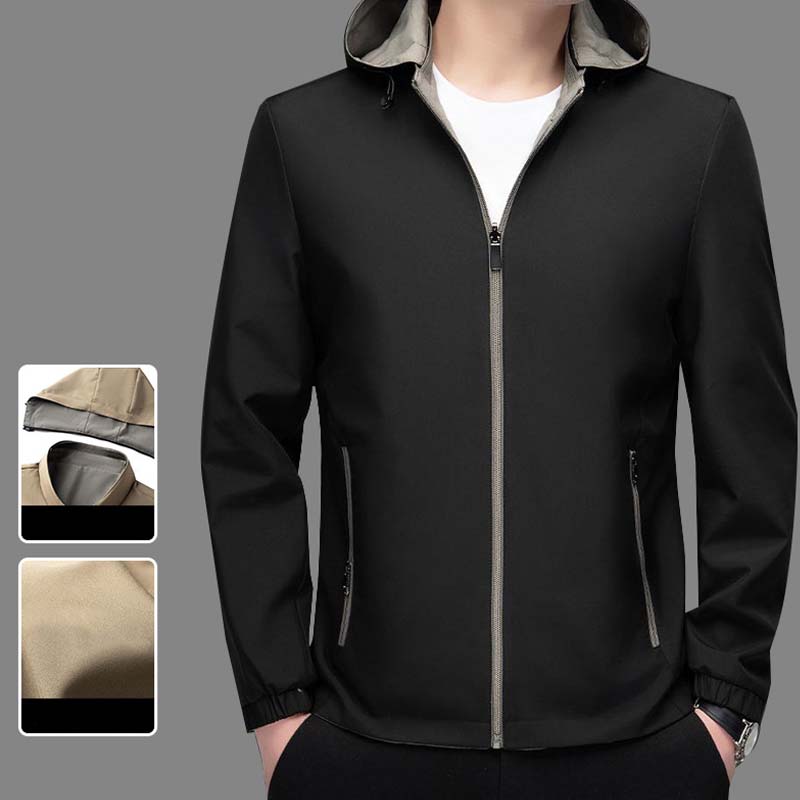 ⏳Spécial à durée limitée⏰Veste légère décontractée à fermeture éclair pour homme👔
