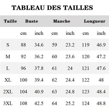 ⏳Spécial à durée limitée⏰Robe chemise manches longues pour femme👗