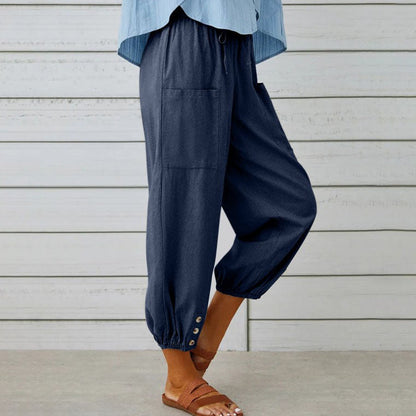 ⏳Spécial à durée limitée⏰Pantalon ample droit à jambe large pour femmes👖