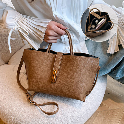 🌸Soldes à -49%🌸💎Sac à main élégant de style français pour femme de couleur unie