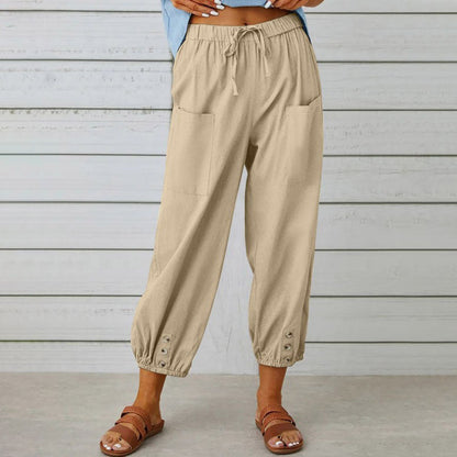 ⏳Spécial à durée limitée⏰Pantalon ample droit à jambe large pour femmes👖