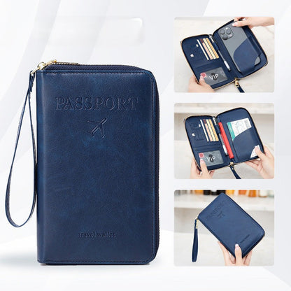 🧳Les indispensables du voyage en 2025✈️Portefeuille multifonctionnel pour passeport RFID👛