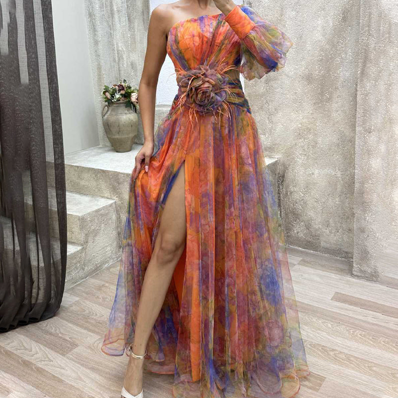 🔥Vente de printemps-50% de réduction👗 Robes en tulle irrégulières pour femmes