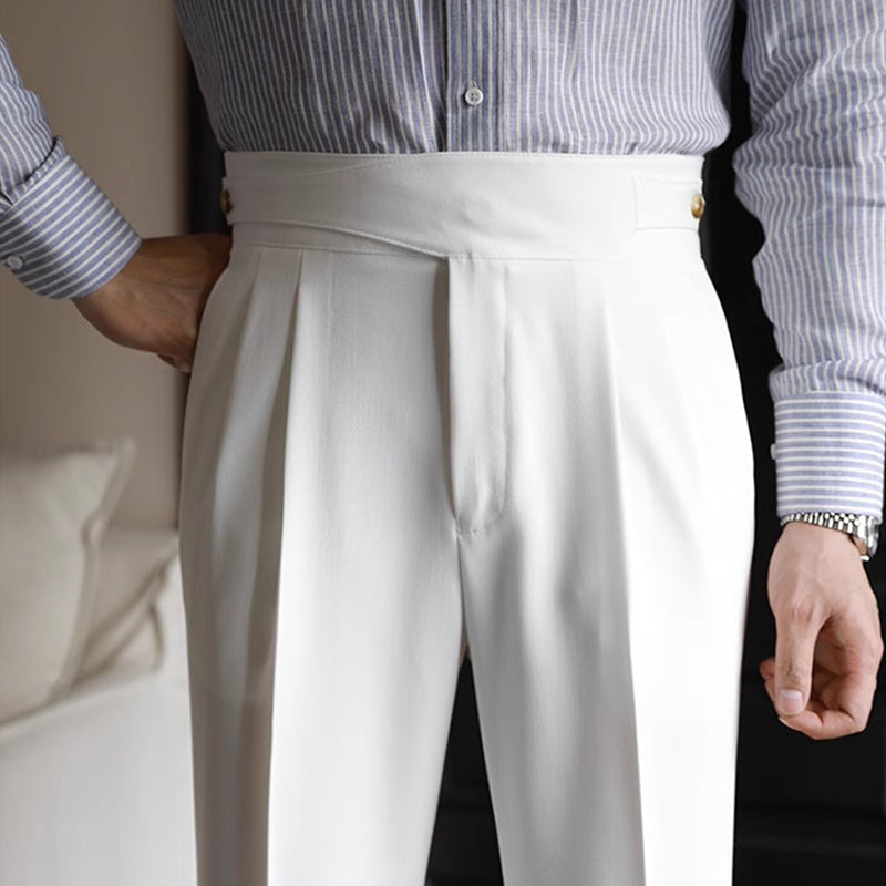 ⏳Spécial à durée limitée⏰Pantalon de costume décontracté vintage pour hommes👖