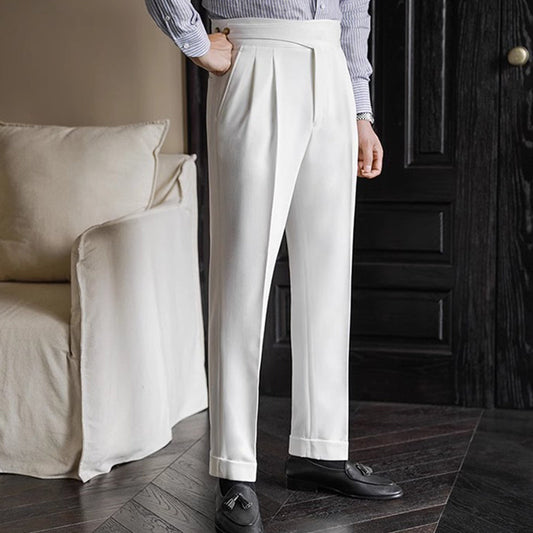 ⏳Spécial à durée limitée⏰Pantalon de costume décontracté vintage pour hommes👖