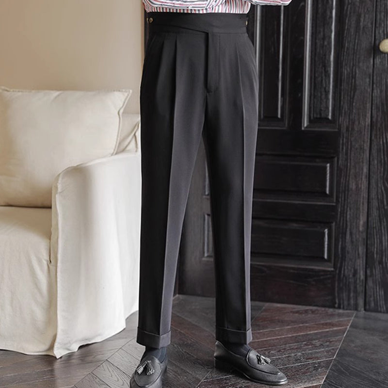 ⏳Spécial à durée limitée⏰Pantalon de costume décontracté vintage pour hommes👖