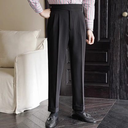 ⏳Spécial à durée limitée⏰Pantalon de costume décontracté vintage pour hommes👖