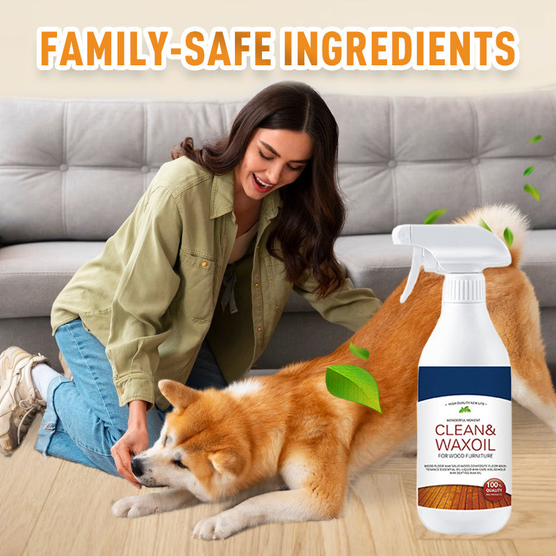 🧴✨ Spray Nettoyant & Polish pour Sols en Bois – Achetez-en 2, Obtenez-en 1 Gratuit ! 🌿🪵