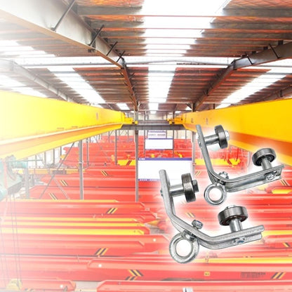 Pousbo® Poulie robuste en fer à angle très résistante