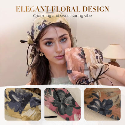 ⏳Spécial à durée limitée⏰Bandeau à cheveux à larges bords avec fleurs
