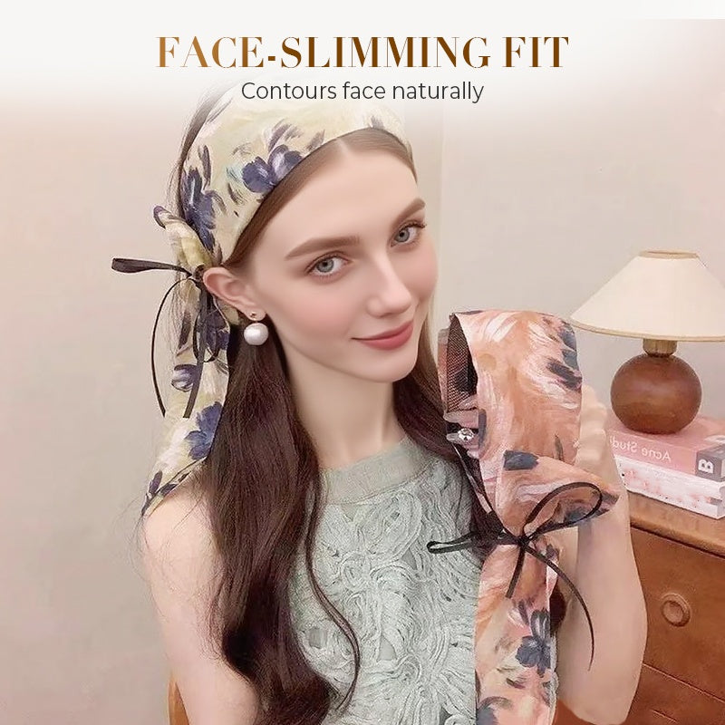 ⏳Spécial à durée limitée⏰Bandeau à cheveux à larges bords avec fleurs