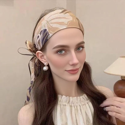 ⏳Spécial à durée limitée⏰Bandeau à cheveux à larges bords avec fleurs
