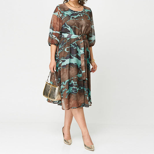 ⏳Spécial à durée limitée⏰Robe élégante en mousseline👗
