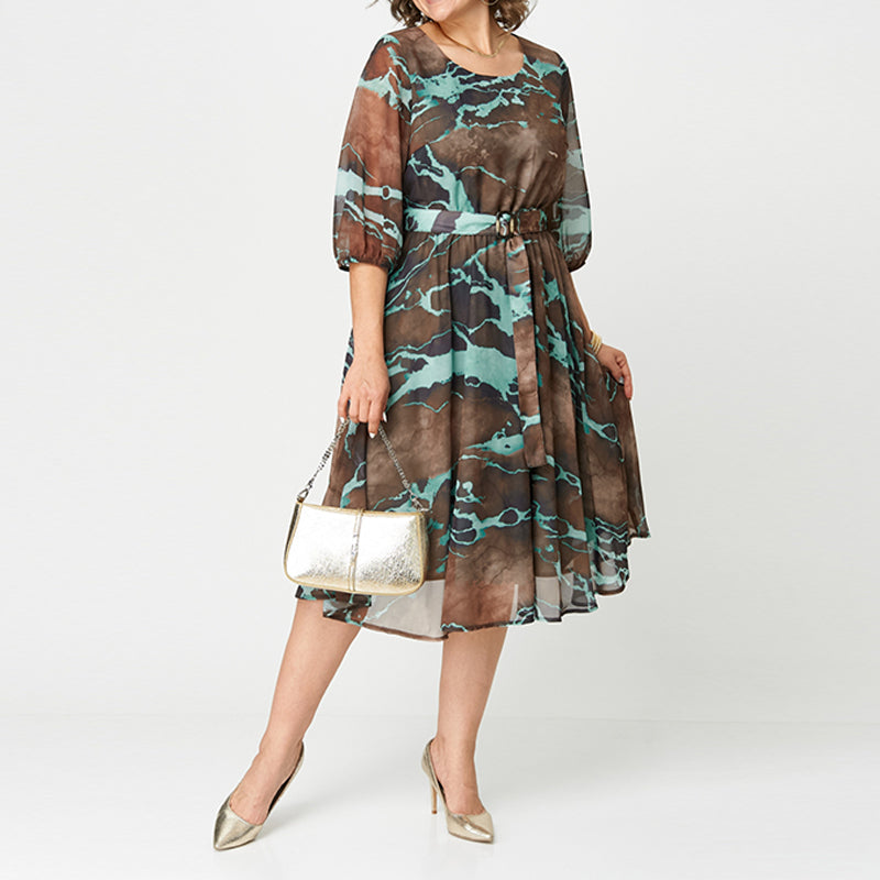 ⏳Spécial à durée limitée⏰Robe élégante en mousseline👗