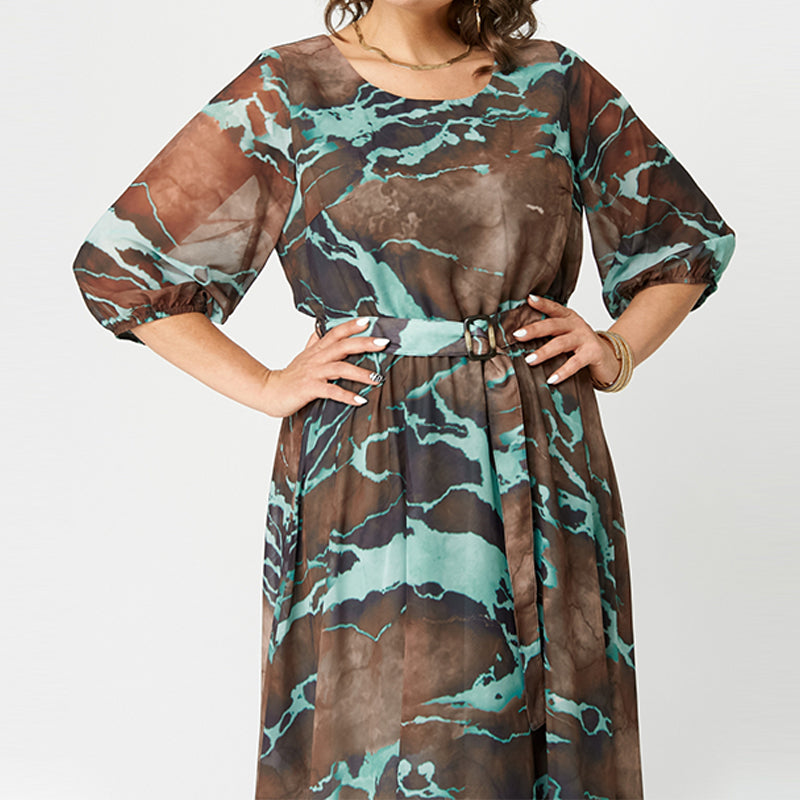 ⏳Spécial à durée limitée⏰Robe élégante en mousseline👗