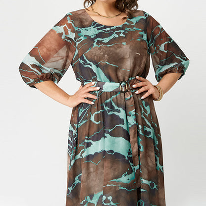⏳Spécial à durée limitée⏰Robe élégante en mousseline👗