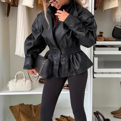 ⏳Spécial à durée limitée⏰Veste à revers crantés unis🧥