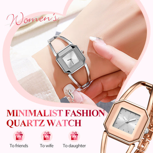 ⏳Spécial à durée limitée⏰Montre quartz minimaliste à cadran carré⌚