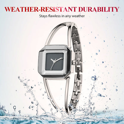 ⏳Spécial à durée limitée⏰Montre quartz minimaliste à cadran carré⌚