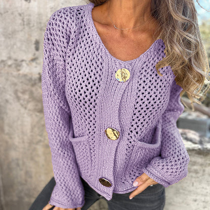 ⏳Time-limited Special⏰Cardigan en crochet pour femme🧶