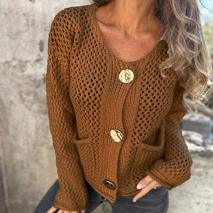 ⏳Time-limited Special⏰Cardigan en crochet pour femme🧶