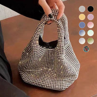 ⏳Spécial à durée limitée⏰Sac à main femme en strass de type bucket💎