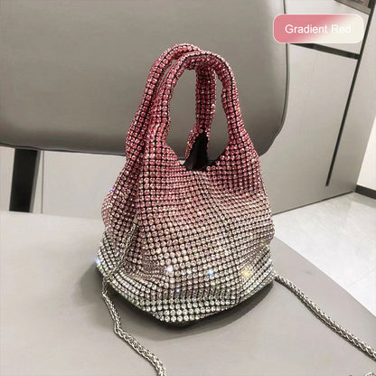 ⏳Spécial à durée limitée⏰Sac à main femme en strass de type bucket💎