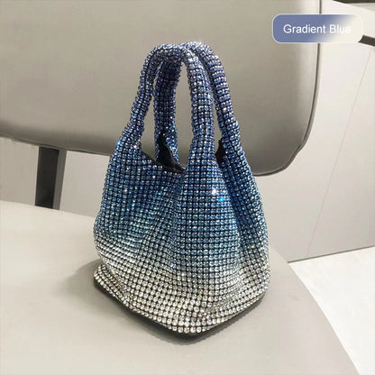 ⏳Spécial à durée limitée⏰Sac à main femme en strass de type bucket💎