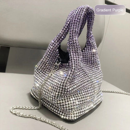 ⏳Spécial à durée limitée⏰Sac à main femme en strass de type bucket💎